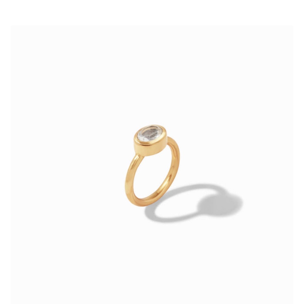 Julie Vos Jewel Stack Ring cubic zirconia
